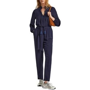 Pepe Jeans Casandra jumpsuit voor dames, blauw (Dulwich blauw), M, Blauw (Dulwich Blue), M