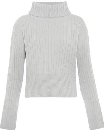 Blonda - Pull - Acrylique - Grijs licht gemêleerd - Dames