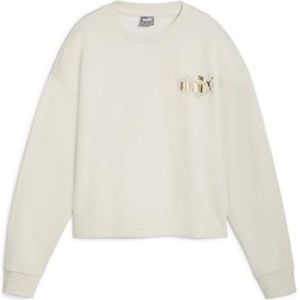 Sweater - Geribbelde Kraag - Sweatstof - Ronde Hals - Logoprint