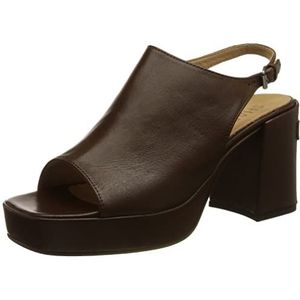 Shabbies Amsterdam Damessandalen Shs1090, donkerbruin, 39 EU