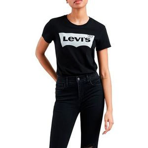 Levi's dames T-shirt The Perfect Tee, Holiday Tee Black, M
