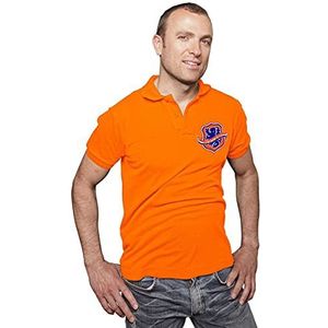 Folat 30893 T-Shirt Oranje Hawaii Lei Rood-Wit-Blauw