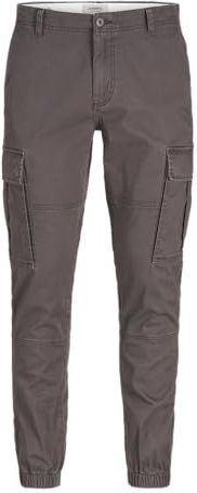 JJ REBEL - Jrebmichael Slim Show Noos - Cargobroek - Grijs - Slim Fit