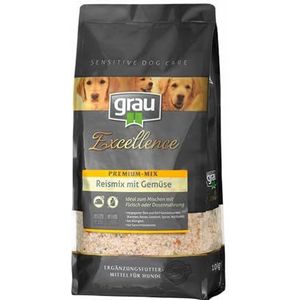 GRAU - het origineel - Rijstmix met groenten voor honden - Exc SDC Premium Mix Rijstmix, 1 st. (1 x 1,5 kg)