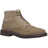 GEOX - Veterlaarzen - Taupe - Leer - Blokhak