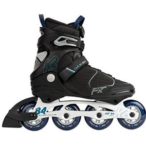 K2 F.I.T. 84 Boa Inline Skates Grijs - Blauw 10