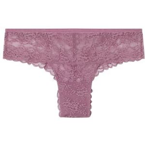 Women'secret Dusty Pink Collection Brief, XL, Braziliaanse slip voor dames