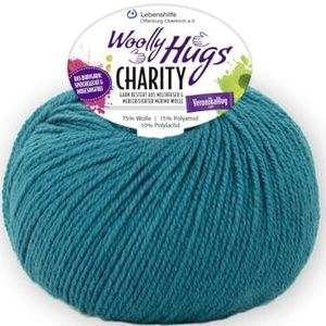 PRO LANA Charity Woolly Hug'S - Kleur: Petrol (67) - 50 g/ca. 100 m wol