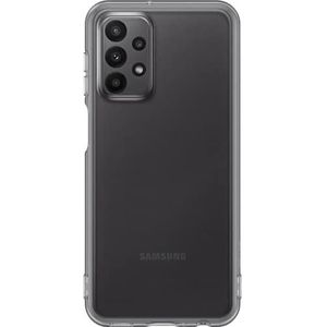 Samsung Soft Clear Cover Soft Case voor Galaxy A23 5G, zwart