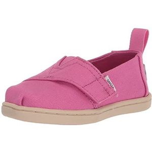 TOMS Kleine Alpargata instappers voor meisjes, roze, 4 UK Child