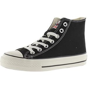 Victoria - VICTORIA BOTIN TRIBU - Sneakers - Zwart - Canvas met Pailletten Details