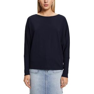 ESPRIT T-shirt voor dames, 400/marineblauw, S