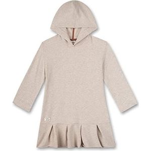 Sanetta Meisjes 10828 Kinderjurk, Light Beige Mel, 98