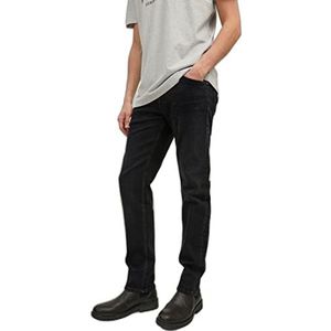 JACK & JONES JEANS INTELLIGENCE Tapered Fit Jeans JJIMIKE JJORIGINAL Jos 111 Black Denim