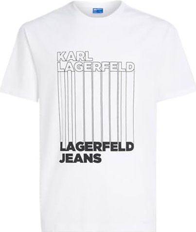 Karl Lagerfeld - A3M17002 - T-shirt - Wit - Katoen - Korte Mouwen