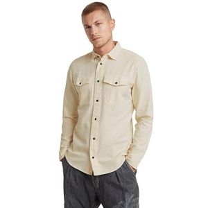 Marine Slim Shirt LS, beige (ecru Gd D24963-d454-c487), XS