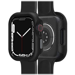 LifeProof Milieuvriendelijk horlogehoesje voor Apple Watch Series 7 (45mm) - bestrating (zwart)