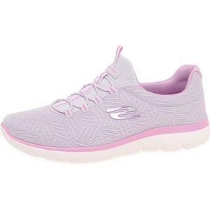 Skechers Summits Lite Damessneakers, Lavendel Mesh Trim, 35.5 EU