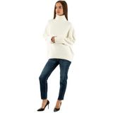 Onlazu Ls Cowlneck KNT, cloud dancer, S