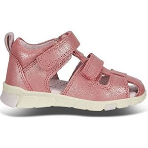ECCO Ministridesandaal, sandalen voor meisjes en jongens, Bubblegum roze 1399, 25 EU