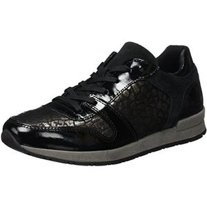 Marc Shoes dames raven sneakers, Zwart Black 00155, 37 EU