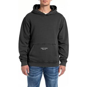 Replay Herentrui met capuchon, regular, 099, blackboard, S