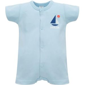 Pinokio Romper Buttoned Underwear voor jongens, Blue Sailor, 74 cm