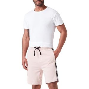 HUGO Sportieve herenshorts met logo Loungewear, Licht/Pastel Roze681, M