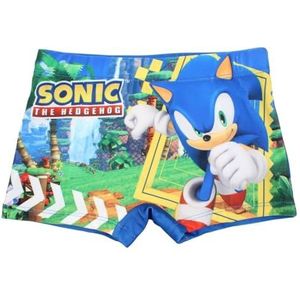 Disney Sonic Badpak voor jongens, cover-up set, blauw, 7 Jaar