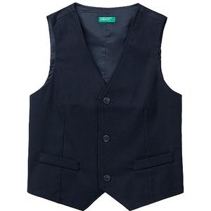 United Colors of Benetton Vest voor heren, kinderen en jongens, Blu Scuro 901, L