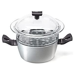 Moneta Steamer Connection Base 20 cm, 2,5 liter, aluminium