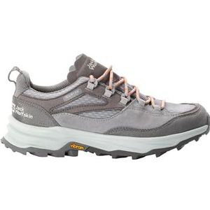 Jack Wolfskin Cyrox Texapore Low W wandelschoenen voor dames, pebble, 35.5 EU