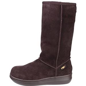 Rocket Dog Sugar Daddy Sneeuwlaarzen voor dames, warm gevoerd, Bruin Chocolate Ciu, 36 EU