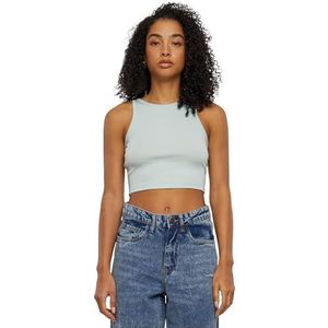 Urban Classics - Ladies Organic Cropped Rip Top - Tanktop - Zwart