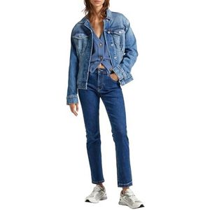 Pepe Jeans Rechte jeans voor dames Hw, Blauw (Denim-gx7), 24W / 30L