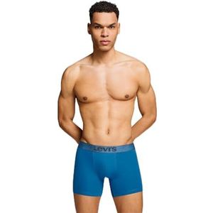 Levi's - Men Mel WB Boxer Brief - Blauw - 2-Pack