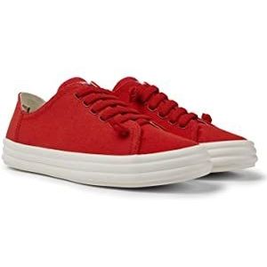 Camper Dames Hoops-K200604 Sneaker, helder rood, 4 UK, Rood, 37 EU