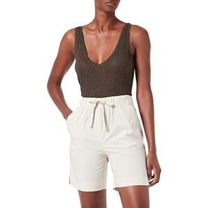 TOM TAILOR Dames Stoffen bermuda shorts 1031273, 29517 - Sand Stone Beige, 32