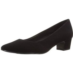Easy Street Women's Prim Dress Pump, Black Lamey, 6.5 M US