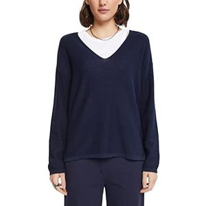 ESPRIT Dames 993EE1I307 Trui, 400/NAVY, M, 400/marineblauw, M
