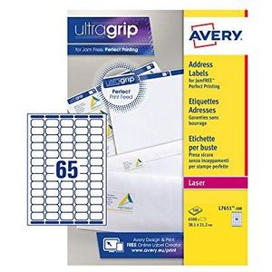 Avery Mini-etiketten (voor laserprinters, Value Pack) wit