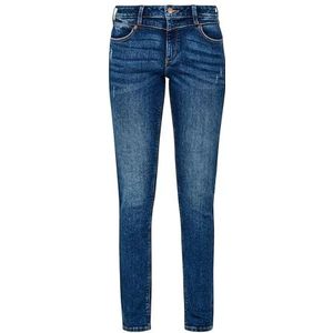 Q/S by s.Oliver damesjeans, slim fit blauw, 42, blauw, 42W x 32L