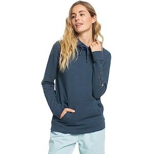 Roxy ITIA Sweatshirt met capuchon met capuchon, Mood Indigo, L Dames, Mood Indigo, L