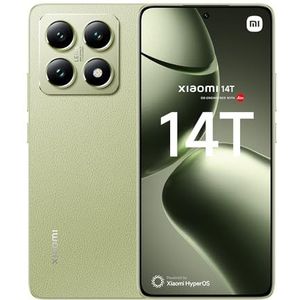 Xiaomi 14T - Leica Summilux Optical Lens - 12GB RAM - 256GB Storage - MediaTek Dimensity 8300-Ultra - Sony IMX906 Image Sensor - 144Hz AI Display - 67W HyperCharge - Lemon Green