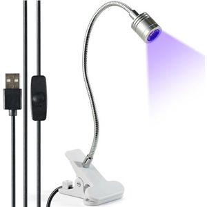 Cheerhom UV-lamp voor gelnagels, 5 W, uv-lamp, nageldroger, uv-lamp, Amerikaanse gelnagels, 3 W, professionele ledlamp, kleine uv-lamp, gelnagels, mini-uv-lamp, nagelgel