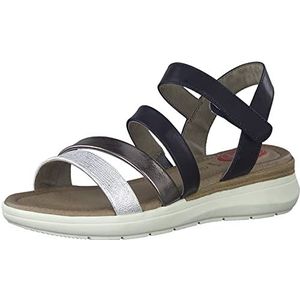 Jana Softline 8-8-28266-20 damessandalen, navy, 37 EU Breed