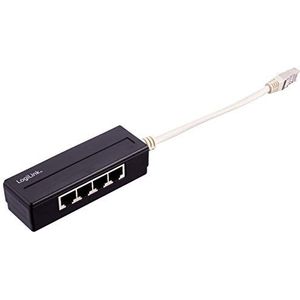 Logilink 4 Port RJ45 Splitter shielded with 15 cm cable (MP0032)