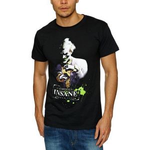 Loud Distribution Batman Arkham City-Joker Insane T-shirt voor heren, Zwart, S