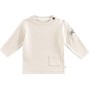 shirt stippen, naturel, 74 cm