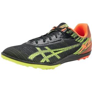 (株) アシックス Resurgence XC Herensneakers, maat 46,5, zwart, veiligheidsgeel, 46.5 EU